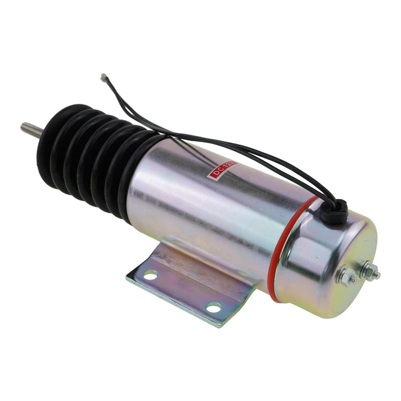 Demfec 12V Throttle Solenoid 29073GT Compatible with Genie Lift S-40 S-45 S-60 S-65 S-80 S-85 Z-45/22 Z-45/25 Z-45/25J GS3390 GS4390 GS5390 Z-60-34 for Deutz F3L 1011F F4L 1011F F3L 2011 Engine - Image 2